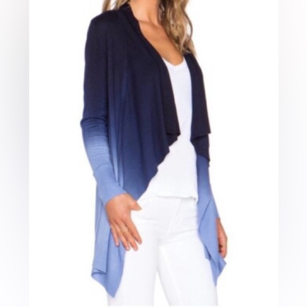 Diane Von Furstenberg‎ Ombre Blue Cardigan